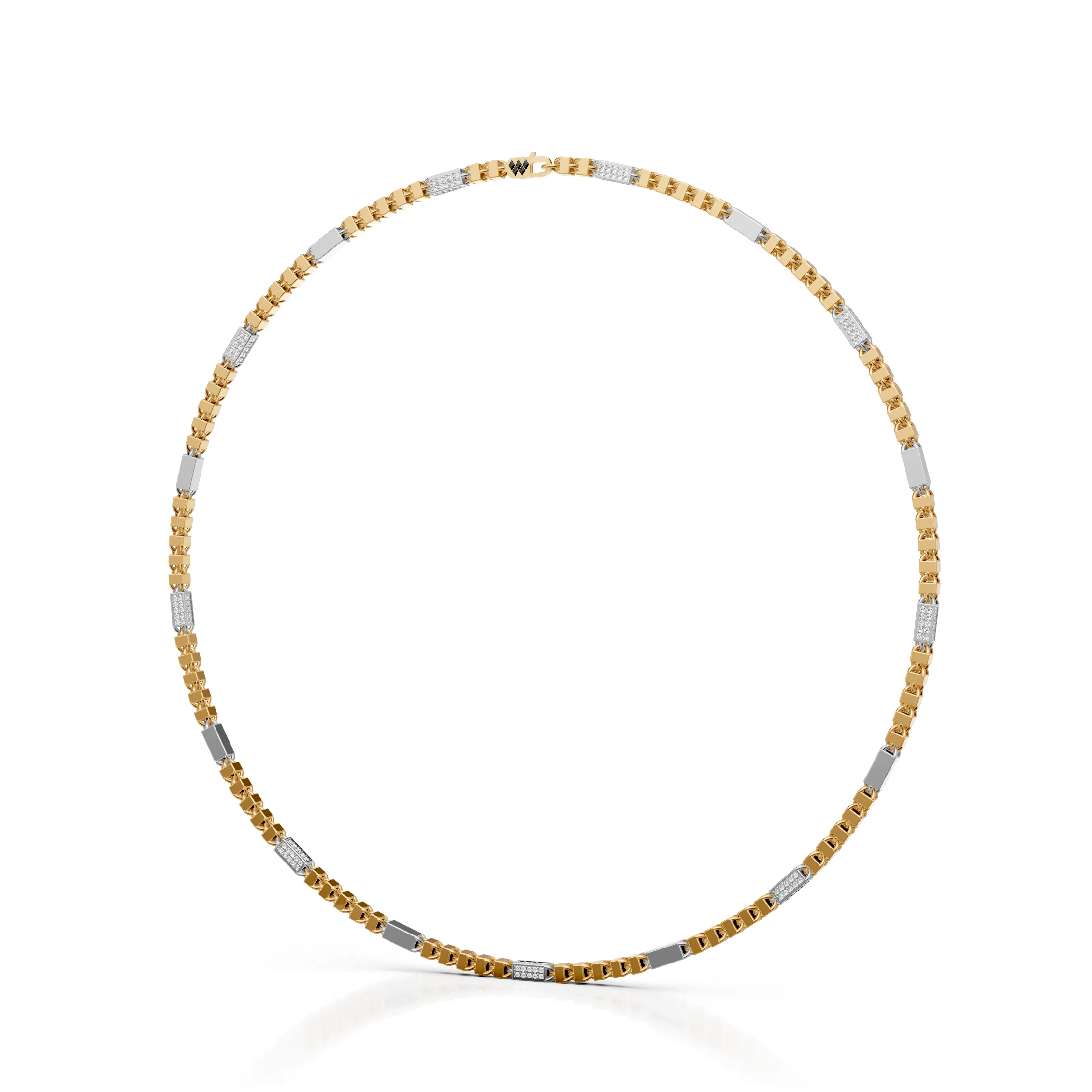 Diamond Bar Link Chain
